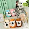 40cm 3 In 1 Plush Hamster Hand Warmer Stuffed Mouse Hamster with Blanket Plush Toys Soft Kids Dolls for Girl Birthday Xmas Gift ► Photo 3/6