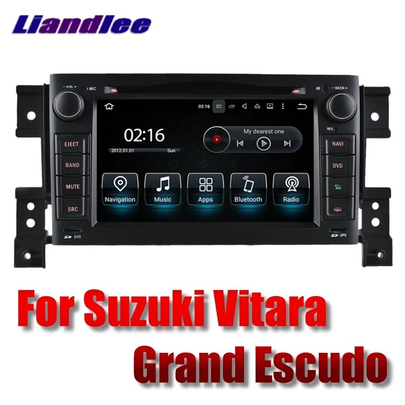 Liandlee автомобильный мультимедийный плеер NAVI для Suzuki Grand Vitara скудо 2005 ~ 2017