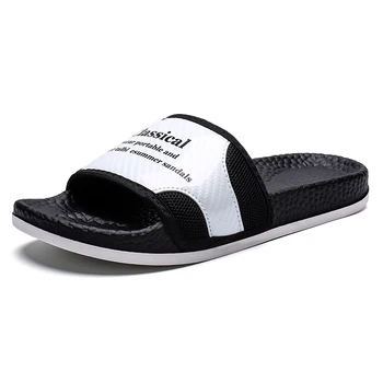 

Men's open-toe slippers, flip-flops, patent-leather slippers, glossy slippers, brightly-colored slippers, men's slippers, slippe