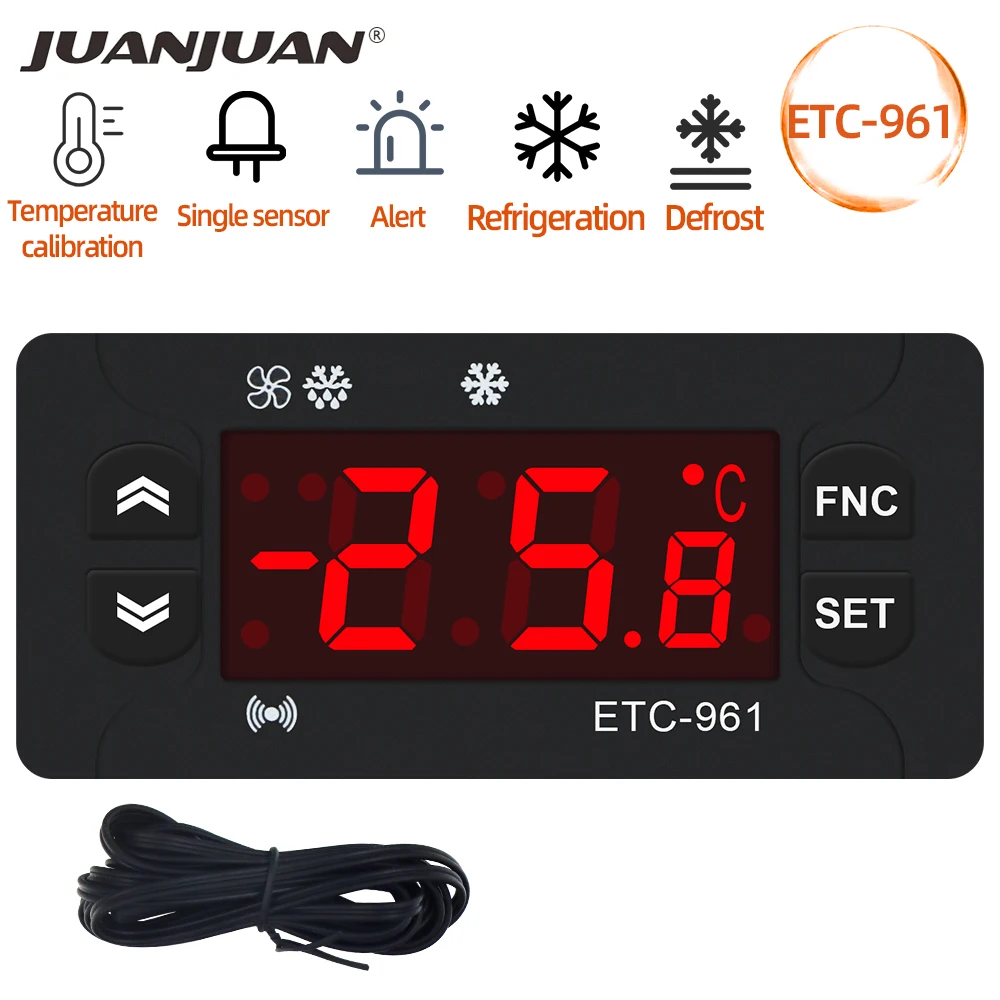 ETC-961 Thermostat Temperature Controller Humidity Control