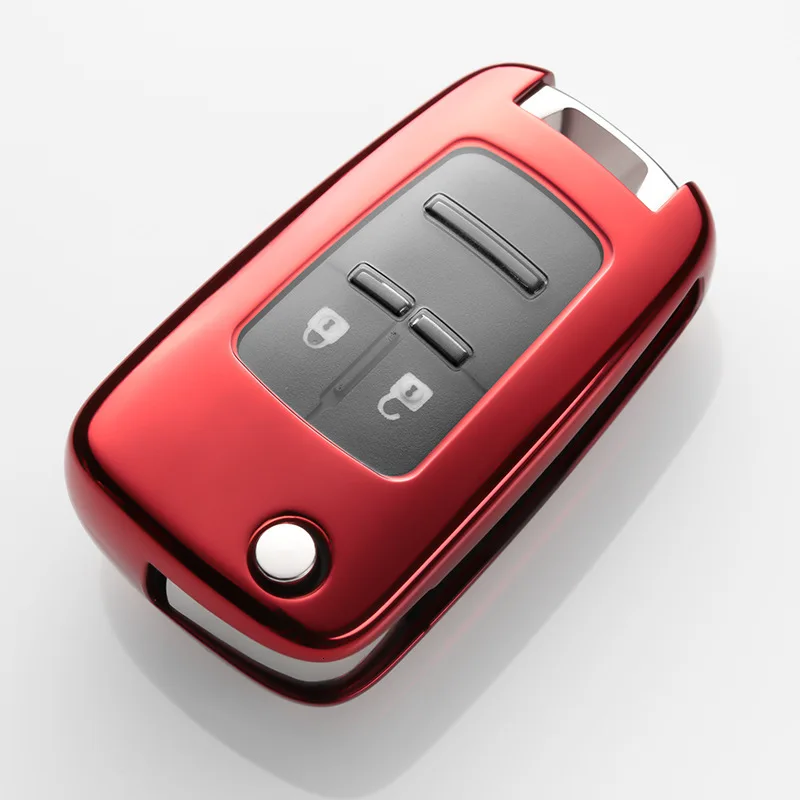 

TPU Key Holder Cover Case For Chevrolet For Cruze Aveo Trax Opel Astra Corsa Meriva Zafira Antara J Mokka Insignia Key Fob Shell