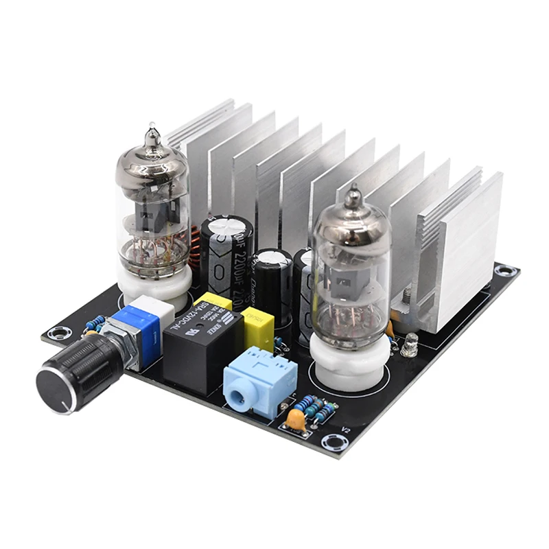 

TDA7388 Digital Audio Amplifier Board 4*40W High Power Tube Preamplifier 4 Channel Stereo preamp bile buffer Amp Car Amplifiers