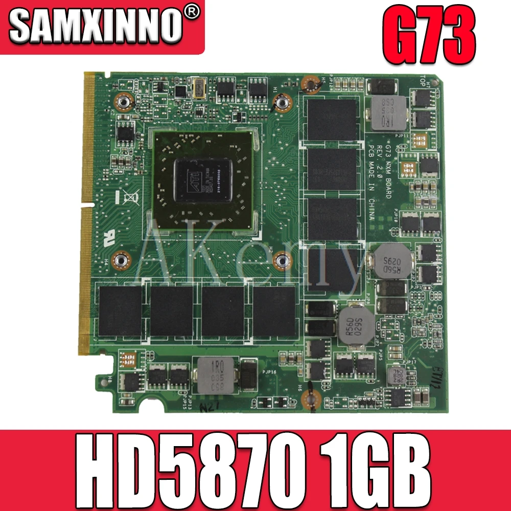G73_MXM HD5870 1 ГБ 216-0769008 плата видеокарты для For Asus G73 G73J G73JH Laptopo VGA материнская