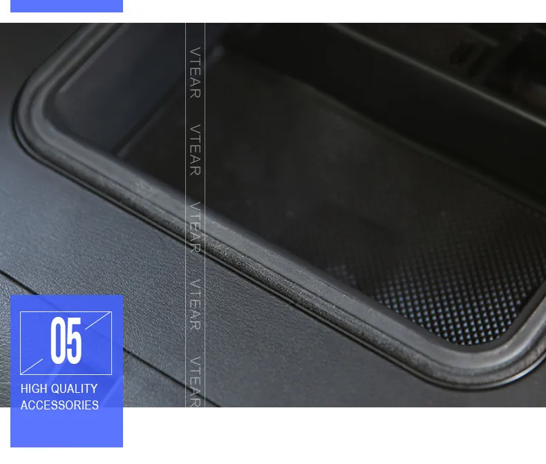 Vtear для INFINITI QX80 Nissan Patrol Y62 автомобиль strorage box Контейнер держатель Хлопушка центральный стиль лоток чехол аксессуары авто