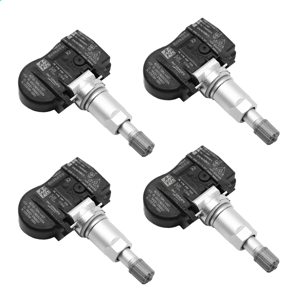 

YAMTM 4 PCS Tire Pressure Sensor TPMS 42753-T6N-A01 433MHz For Acura Nsx,For Acura Rdx,For Honda Odyssey,For Pilot,For Ridgeline