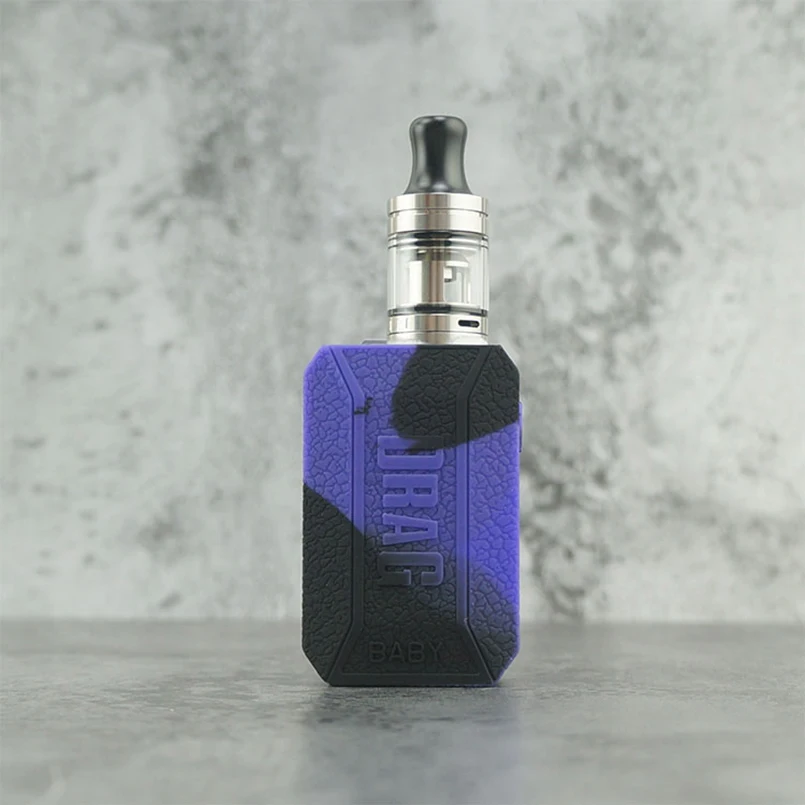 10 шт. чехол, резиновый чехол для Voopoo Drag Baby Trio Pod, сменный защитный силиконовый чехол, защитная обертка, гель