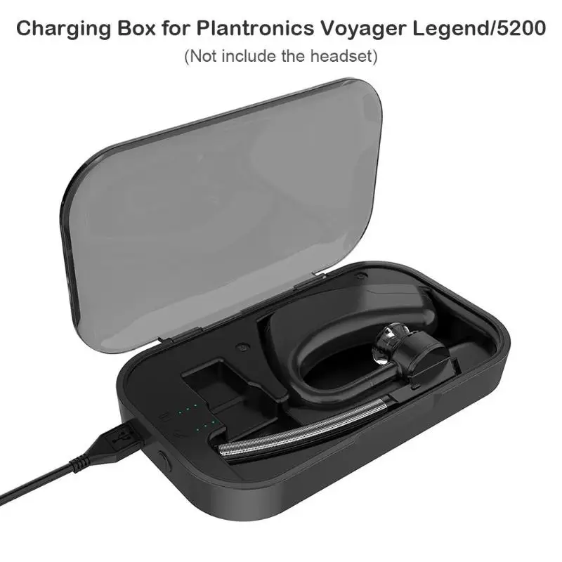 Портативный беспроводной Bluetooth гарнитура чехол для зарядки для Plantronics Voyager Legend/Plantronics Voyager 5200 зарядка