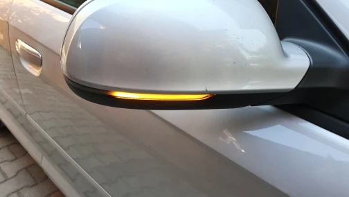 Для Audi A4 A5 B8.5 Rs5 Rs3 A3 динамический Поворотная сигнальная СВЕТОДИОДНАЯ мигалка Rs4 Sline S5 последовательного боковое зеркало светильник 2013