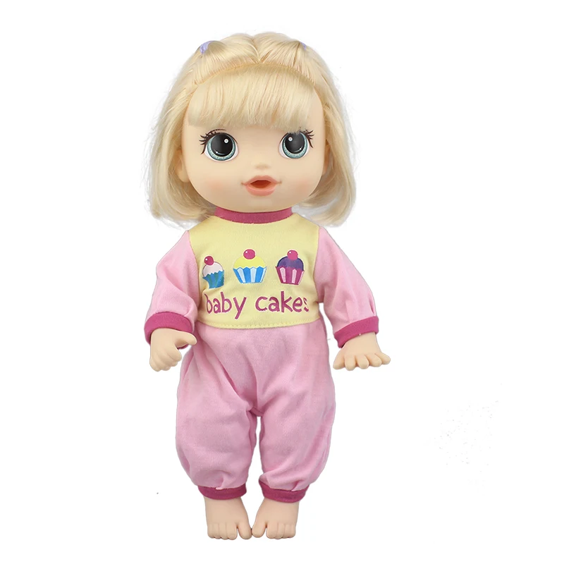 2023 Fashion Suit For 12 Inch 30CM  Baby Alive Doll Toys Crawling Doll accessories — view 6