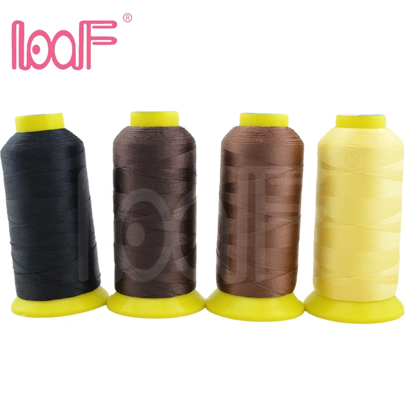 LOOF 1 шт. 1500 м/катушка высокоинтенсивная Полиэстеровая швейная машина нить для