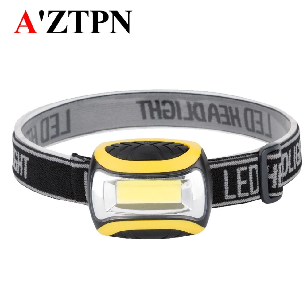 

Mini COB LED Headlamp 4 Modes Waterproof Headlight Head Flashlight Torch Lanterna For Outdoor Camping Night Fishing