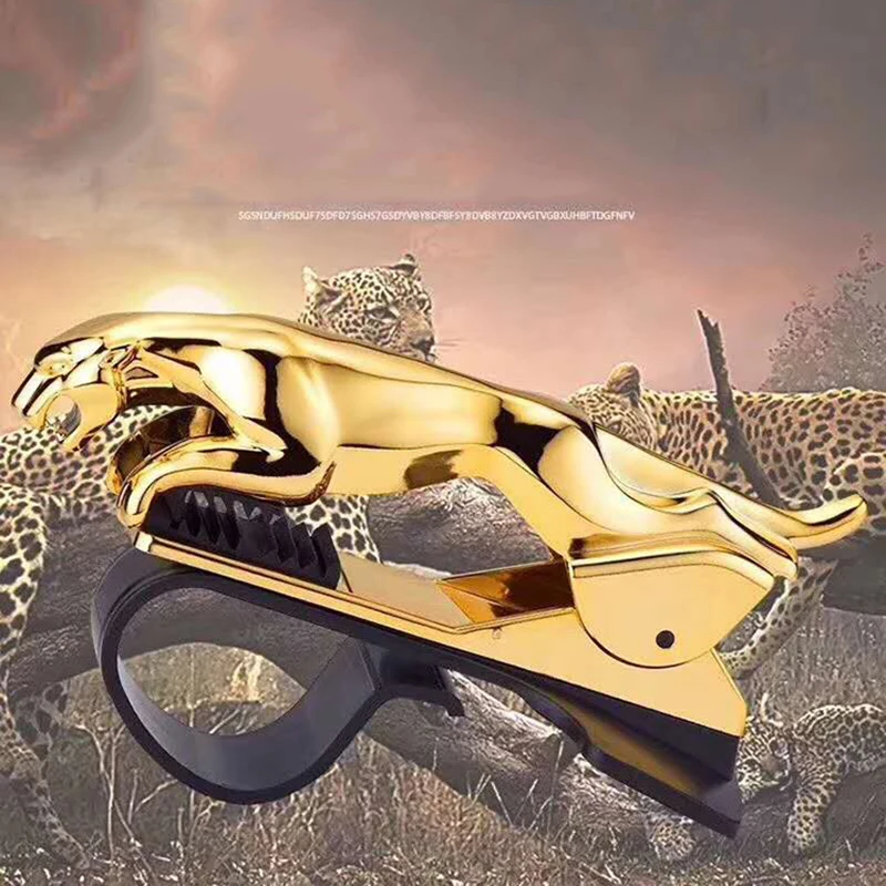 Car-Phone-Holder-Dashboard-Mount-Universal-Leopard-body-Cellphone-Clip-GPS-Bracket-Mobile-Phone-Holder-Stand (2)