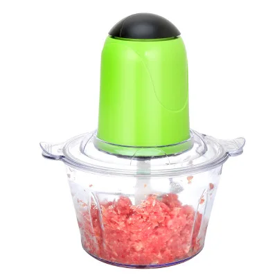 

2L Electric Kitchen Meat Grinder Chopper Shredder Food Chopper Stainless Steel Electric Household Processor Kitchen Tools