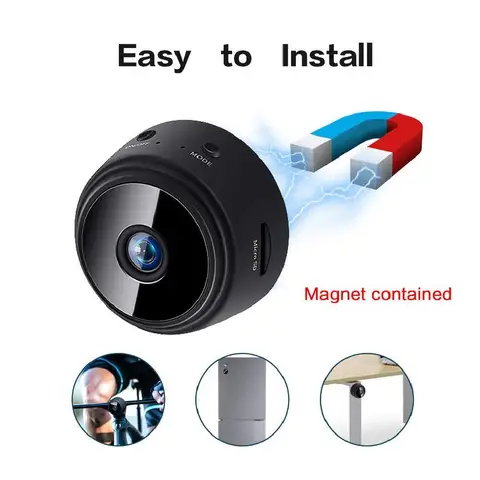 HD 1080P Wireless WiFi Video Record DV Home Security Night Vision IP Magnetic Camera Surveillance Remote Detection Camera