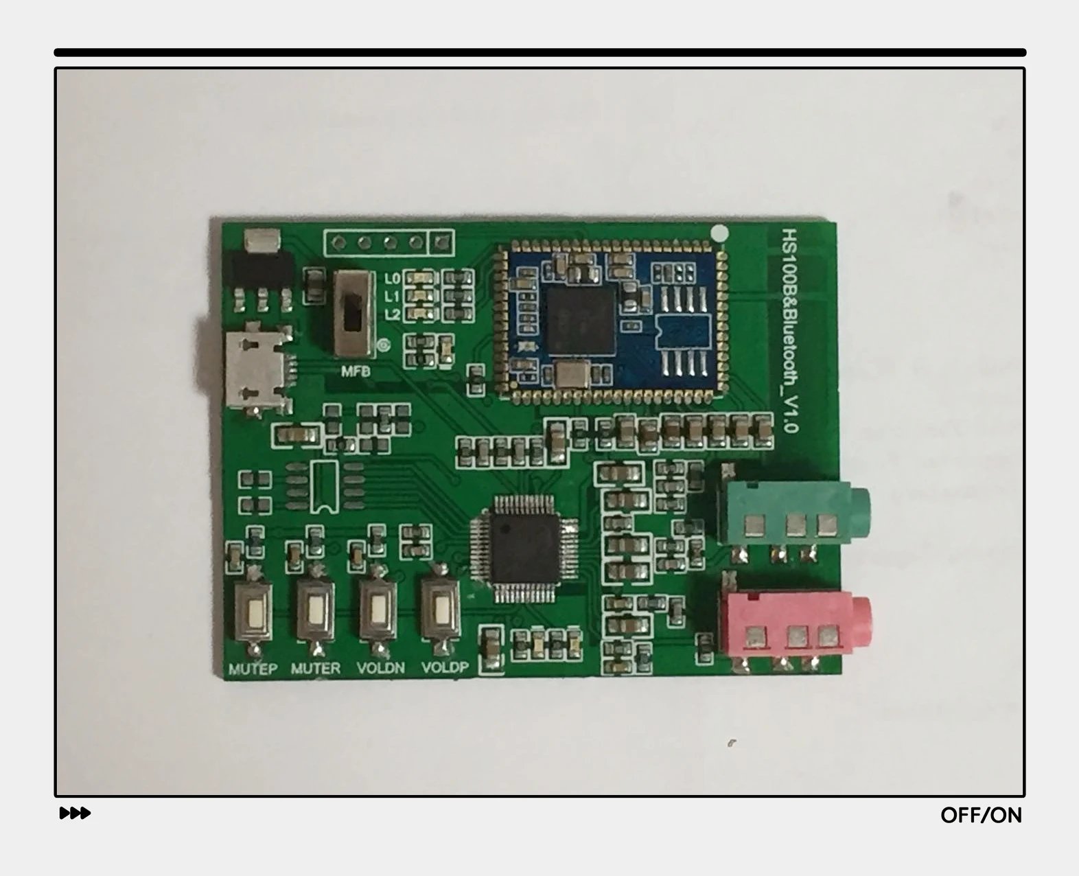 HS100B Sound Card Module CM108B Sound Card Module with Bluetooth