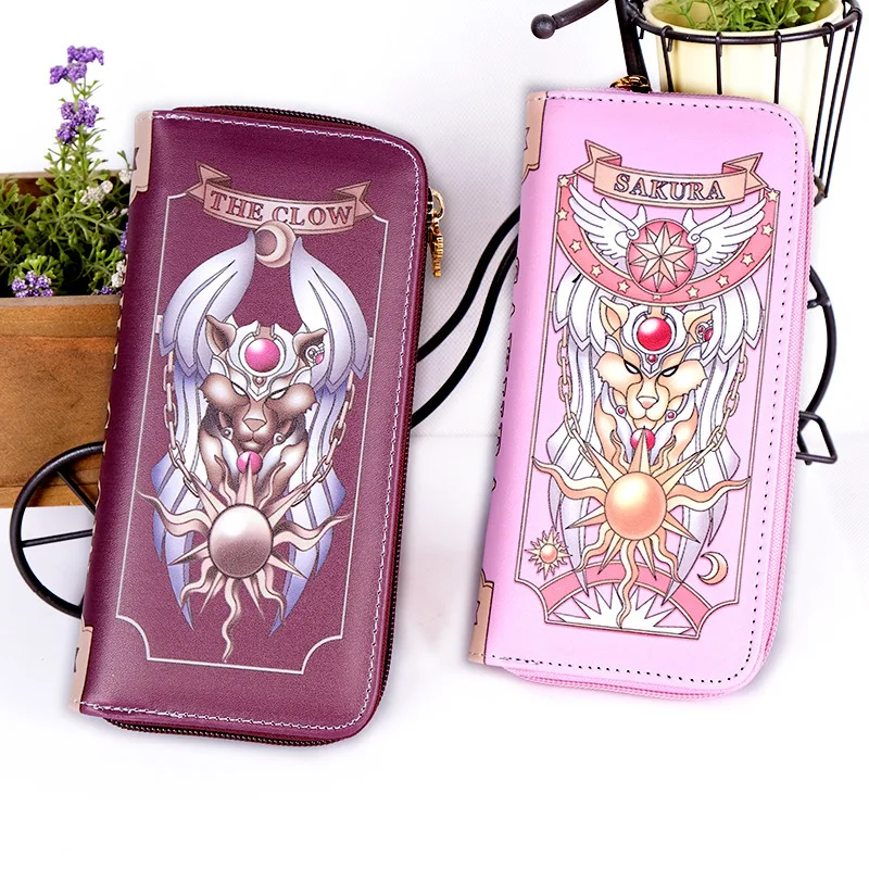 1 шт. аниме Cardcaptor Sakura Clow Card cosplay prop wallet модель KINOMOTO SAKURA captor карты с Сакурой Таро
