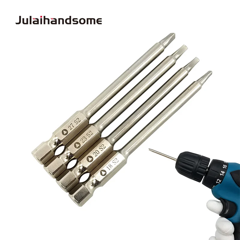 Julaihandsome Screwdriver Bit Set with Triangle Bits 75mm