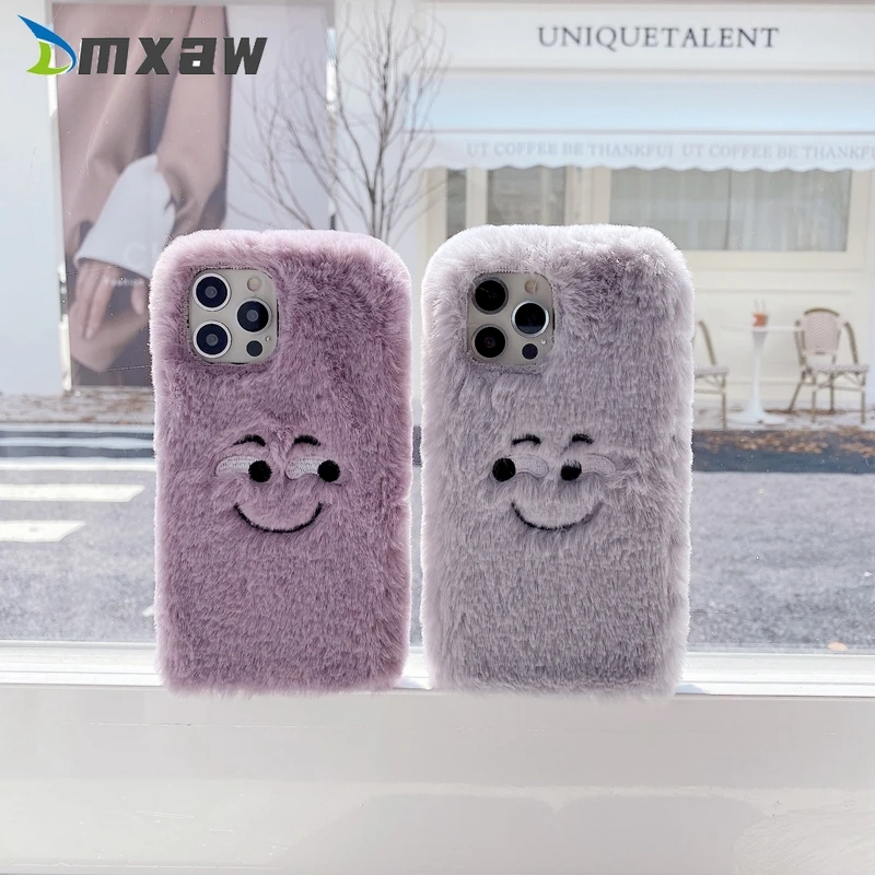 Funny Face Plush Fur Purple Phone Case For Samsung Galaxy Note 20 Ultra 10  9 8 5 S10E S10 S9 S8 S7 S6 Edge Plus Silicone Cover|Ốp Chống Sốc Điện  Thoại| - AliExpress