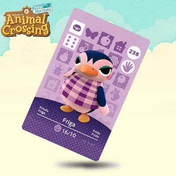 

238 Friga Animal Crossing Card Amiibo Cards Work for Switch NS 3DS Games