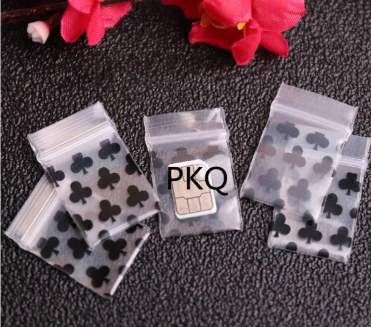 

100pcs 3*4cm Mini Thick Ziplock Plastic Pouch Clear Packing Small Jewelry Pill Zip Lock Bag Plastic Packaging Bags Cheaper Bag