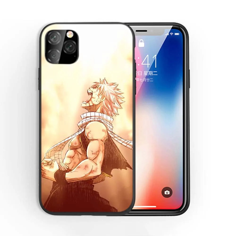 Lavaza Аниме Манга Сказочный хвост ТПУ мягкий чехол для iPhone 8 7 6 6S Plus 5 5S SE X XS 11 Pro Max XR Coque Shell чехол s - Цвет: 12