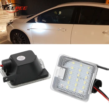

LEEPEE For Ford Focus 3 Kuga 2 S-Max WA6 2 Mondeo 4 5 Grand C-max 2 Escape LED Courtesy Light Car Under Side Mirror Puddle Light