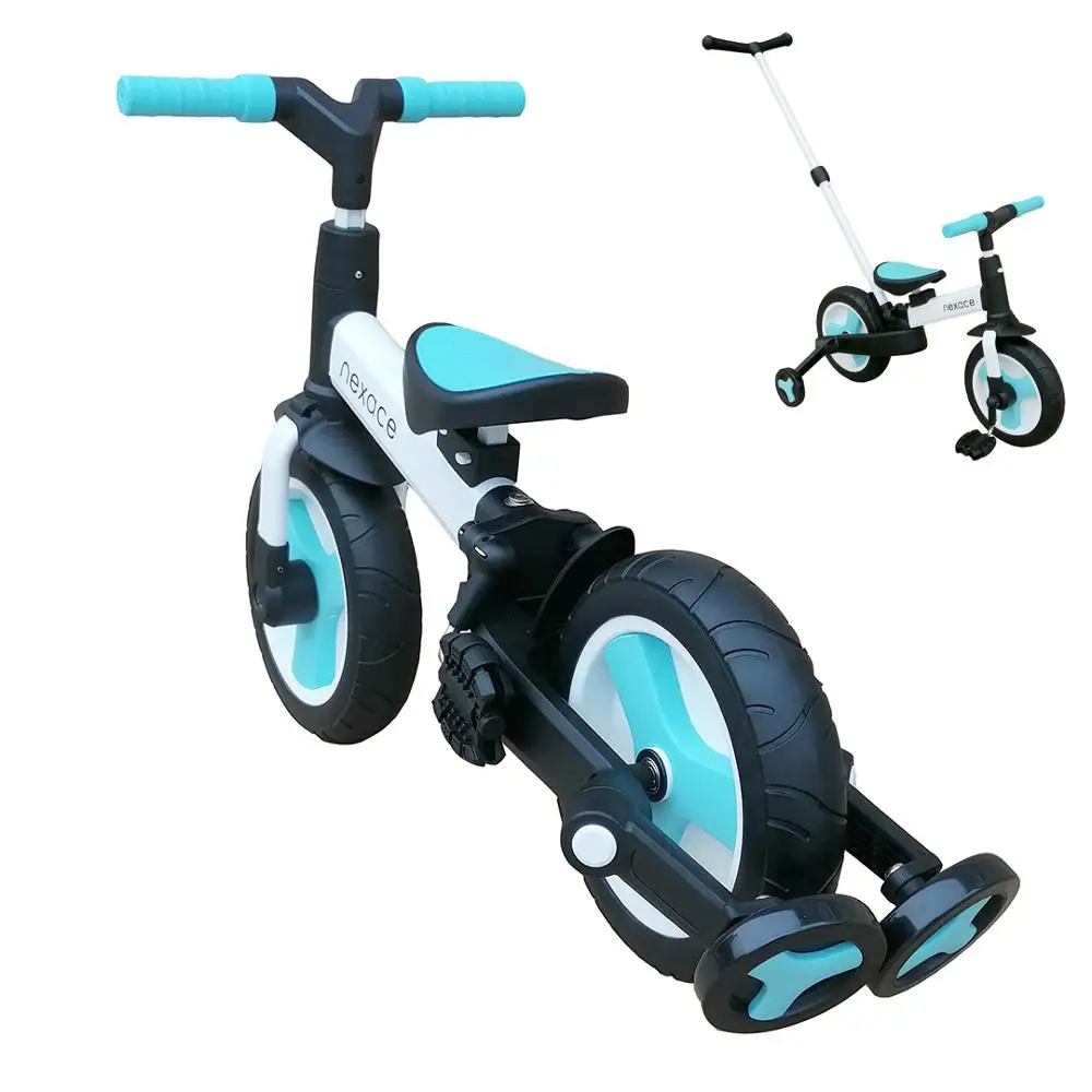 Bicicleta para niños de 2 a 4 años, cochecito Triciclo de equilibrio