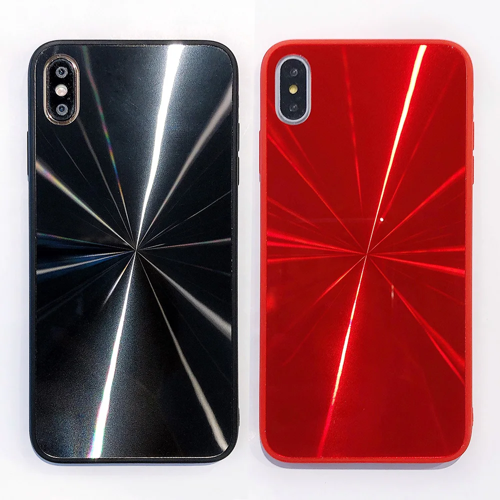 

JONSNOW CD Glitter Phone Case for iPhone 6S 7 8 Plus X XR XS Max 6 Plus Cases Pure Color Holographic Prism Laser Cover Capa