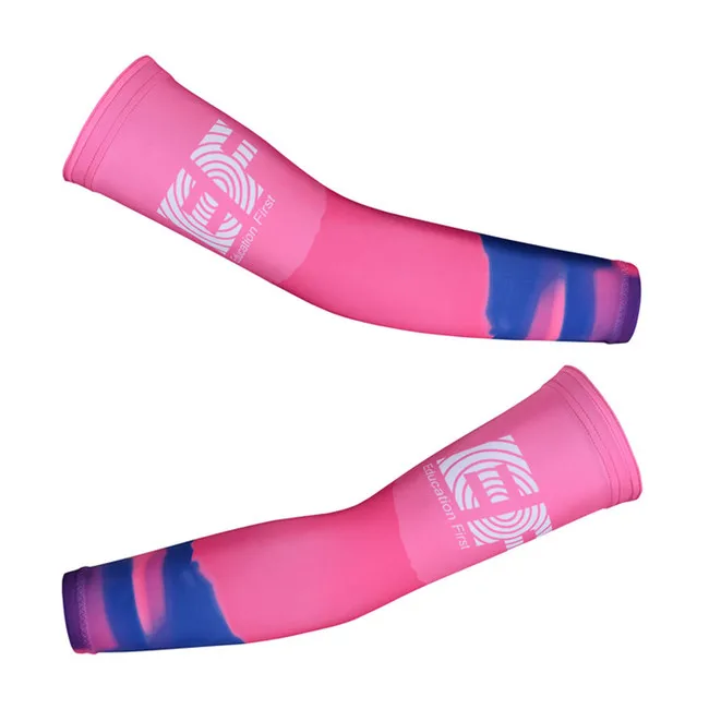 EF EDUCATION FIRST PRO TEAM NEW CYCLING JERSEY ARM WARMERS Защита от солнца УФ одна пара SZIE XS-4XL