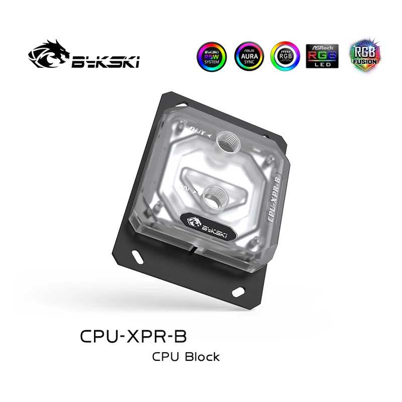 Bykski CPU водный блок для AMD Ryzen3/5/7 Thread Ripper AM4 AM3 + AM2 FM2 FM1 XPR B|Кулеры/вентиляторы/системы