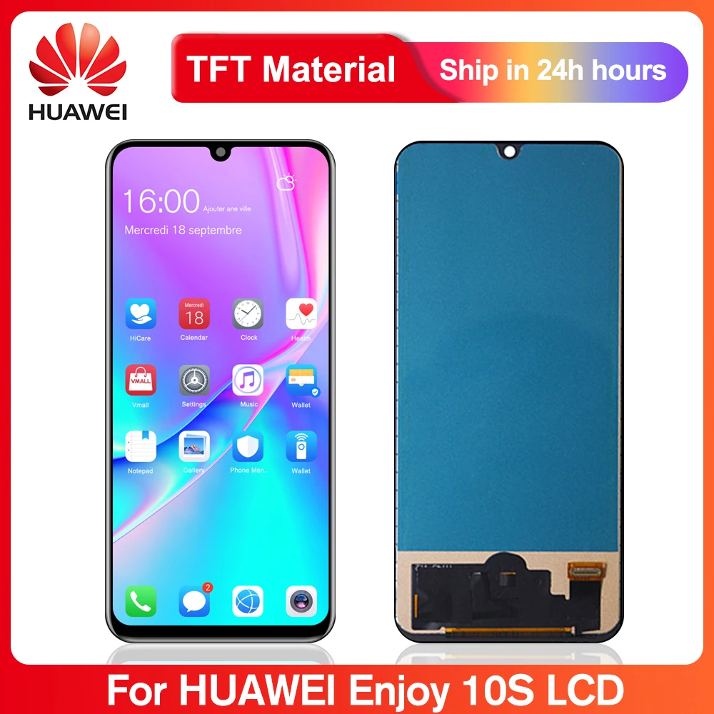 100%Test 6.3"For Huawei P Smart S Display Touch Screen Digitizer Assembly  Parts For Huawei Enjoy 10S AQM AL00 TL00 Lcd Display|Mobile Phone LCD  Screens| - AliExpress