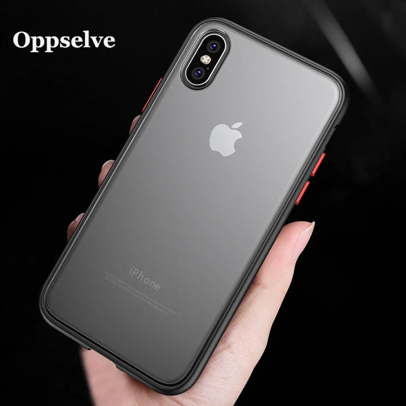 Oppselve матовый чехол для телефона для iPhone 11 Pro Max контрастный цвет защитный чехол для iPhone X XS MAX XR 8 7 Plus Capinhas