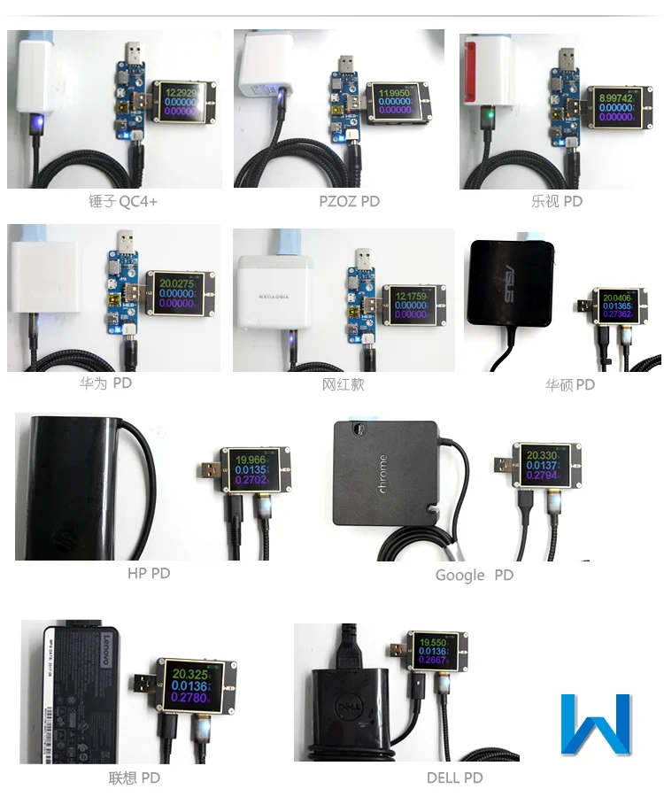 WITRN-PDC002 PD линия обмана Programmeerbare USB Upgrade Detector PD3.0 триггер QC4+ голоса