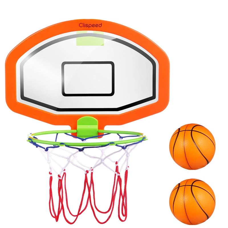 Clispeed Kids Basketball Hoop Set Cartoon Hanging Wall Mounted Mini Ball Hoop With Net Portable Educational Indoor Toy Outdoor Fitness Equipment Aliexpress