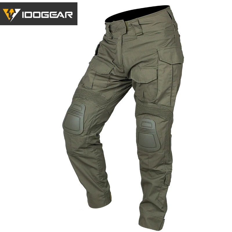 IDOGEAR G3 Combat Pants Taktische Hose w// Knieschützer MultiCam Militäry Airsoft
