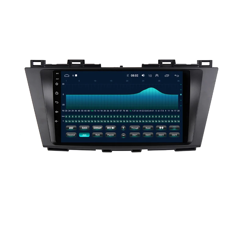 Top 9" 2.5D IPS Android 9.1 Car DVD Multimedia Player GPS for Mazda 5 2009 2010 2011 2012 2013 car radio DSP 32EQ stereo navigation 4