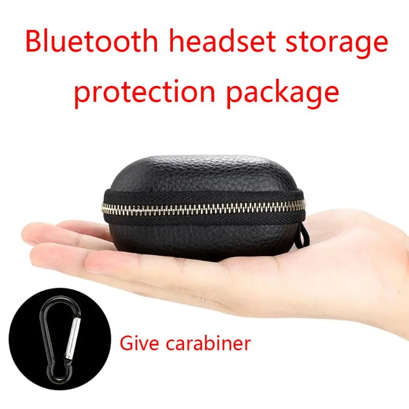 Портативная кожаная сумка для хранения чехол для huawei Freebuds/Honor Flypods Kit