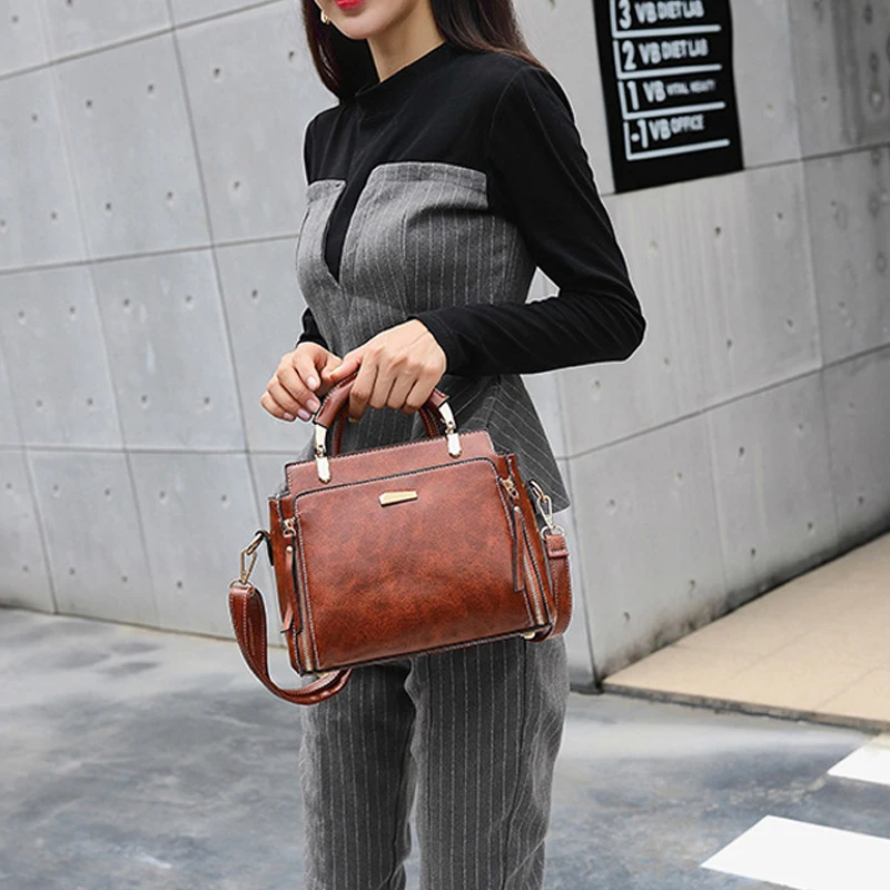 Роскошные сумки винтажные кожаные женские дизайнерские маленькие через плечо