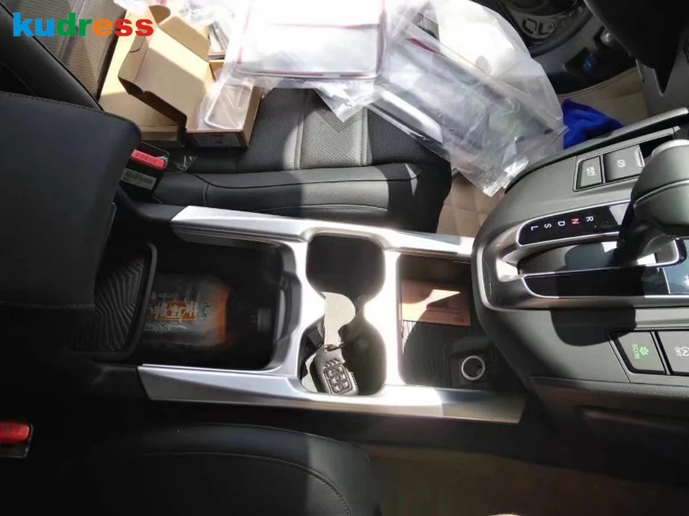 Для Honda CRV CR-V ABS держатель стакана воды для напитков рамка накладка наклейка аксессуары для укладки