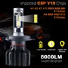 Ampoules pour phares de voiture, antibrouillards, H4 LED H7 H11 H8 HB4 H1 H3 9005 HB3 Auto S5, 60W 8000lm, accessoires de voiture, 6500K 4500K 8000K led K ► Photo 2/6