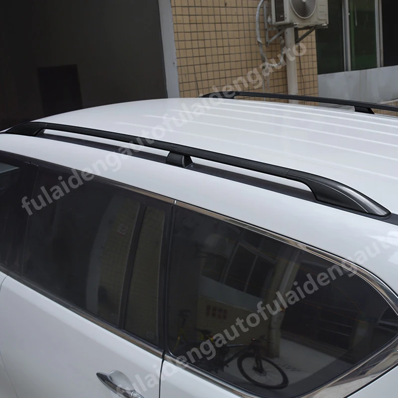 Для Nissan Armada Patrol Y62 2012- багажник на крышу боковой рельс багаж алюминиевые прочные автомобильные аксессуары