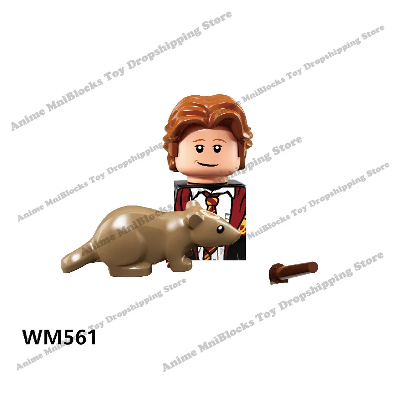 WM6040 WM6041 WM6059 Movies plastic Harried mini bricks action figure building blocks Assembly Toys for children birthday gifts