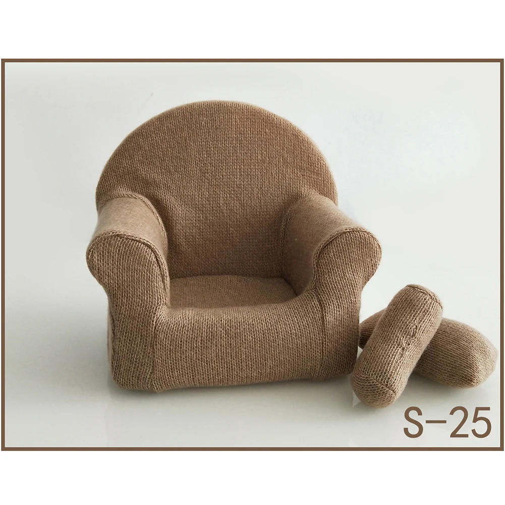 

Baby Sofa Set Studio Small Soft Newborn Accessories Seat Arm Chair Shoot Pose Photography Props With Cushion Durable Practical