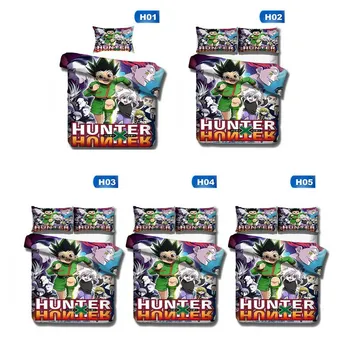 

Anime Full-time Hunter Two-piece Three-piece Bedding Set Boy/girl Pillowcase And Duvet Set Single Double Full Size