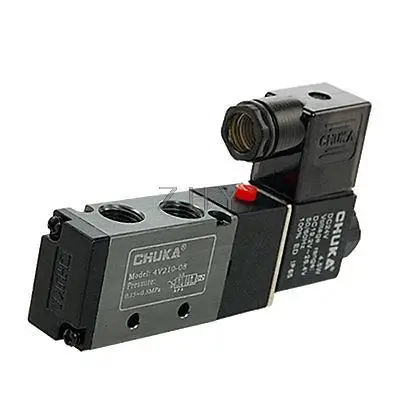 

DC 24V 4.5W 2 Position 5 Way Solenoid Valve 4V210-8