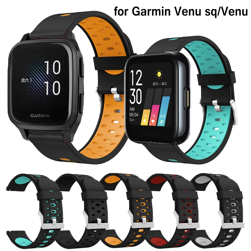 

Ремешок для наручных часов, силиконовый, для смарт-часов Realme