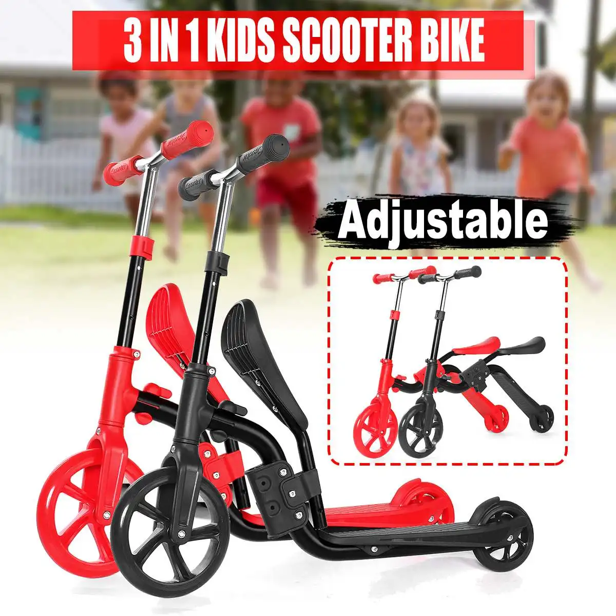 2 in 1 balance bike and scooter