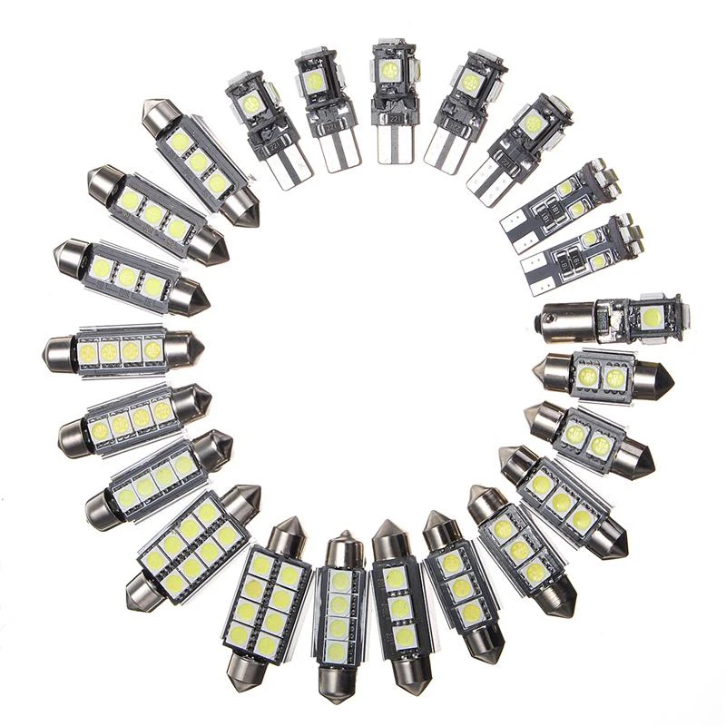 Лампы для салона автомобиля светодиодный чип 6000K комплект деталей аксессуары