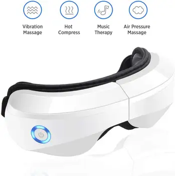 

Electric Vibration New Eye Massager Eye Care Device Wrinkle Fatigue Relieve Vibration Massage Hot Compress Therapy Glasses