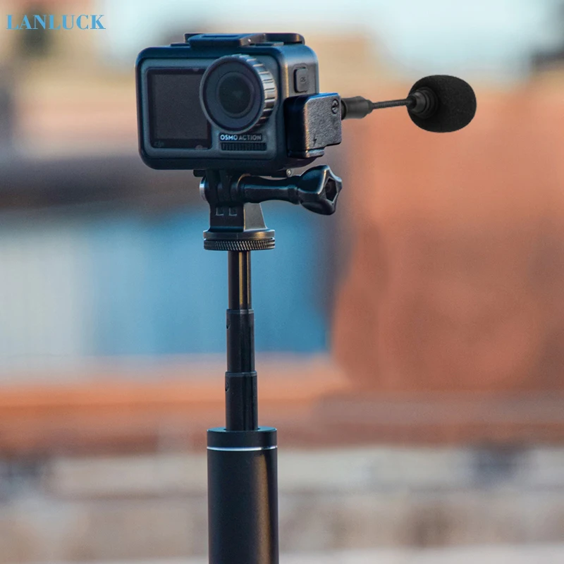 Для DJI Osmo Pocket Action 3 5 мм мини микрофон аудио адаптер для ACTION удлинительные